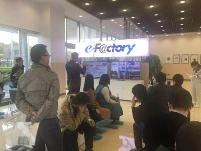 促進會組織會員單位走進三菱電機常熟工廠參觀交流